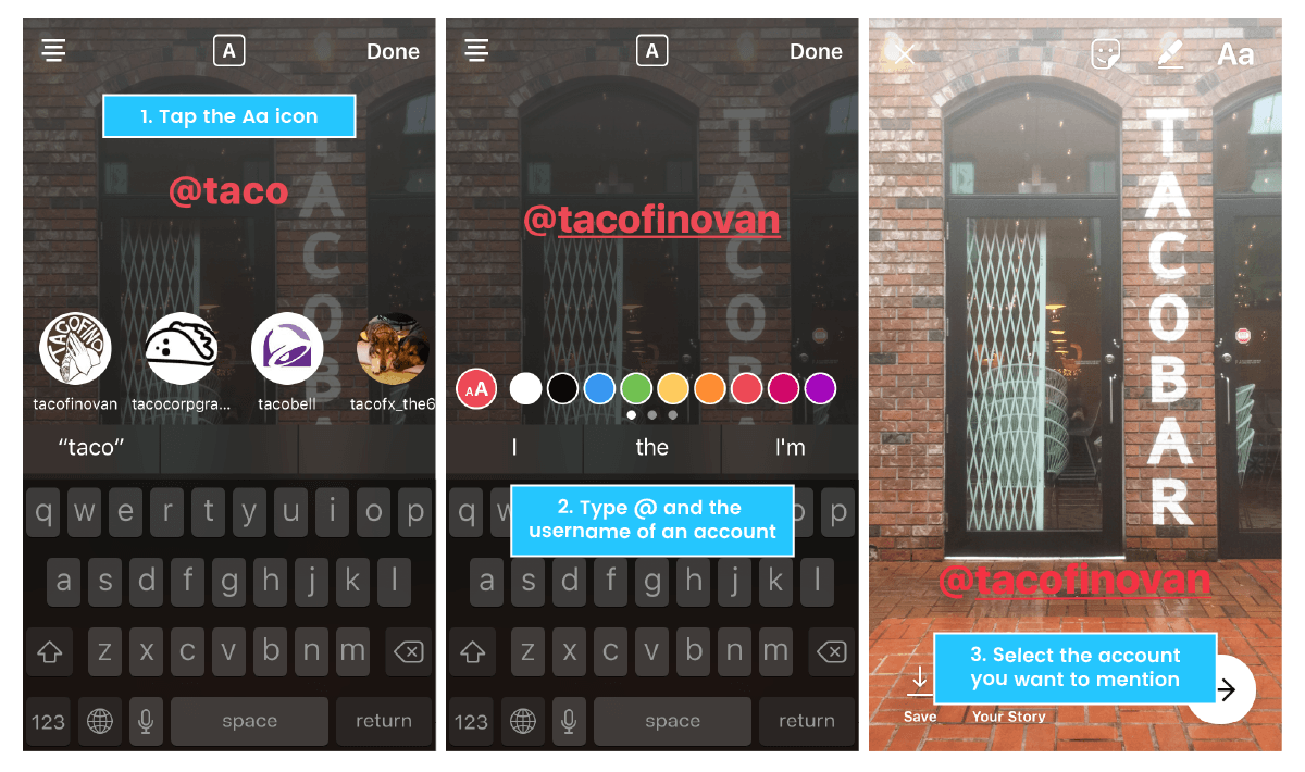 IG-Hacks-mention 12 Hidden Hacks to Make Your Instagram Stories Stand Out