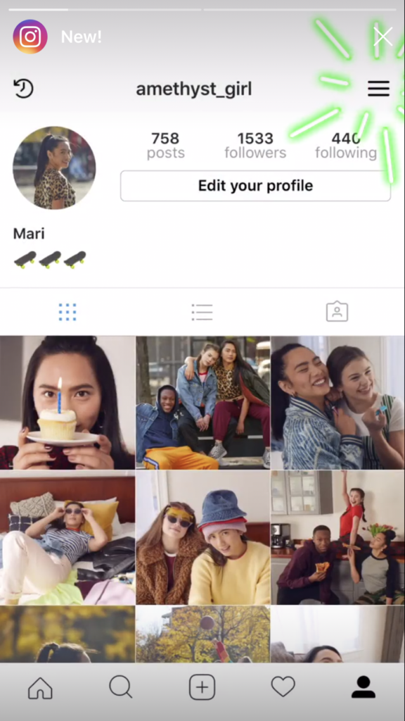 close friends instagram story